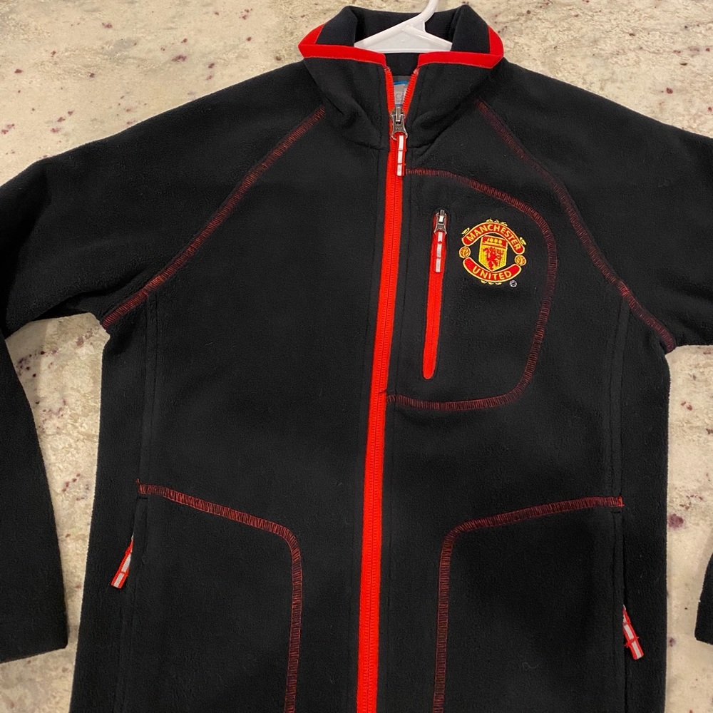 Columbia Boys Manchester United fleece zip jacket
